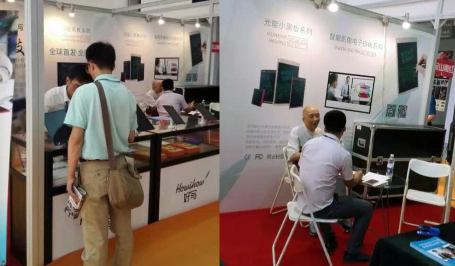 展會現(xiàn)場，咨詢火爆